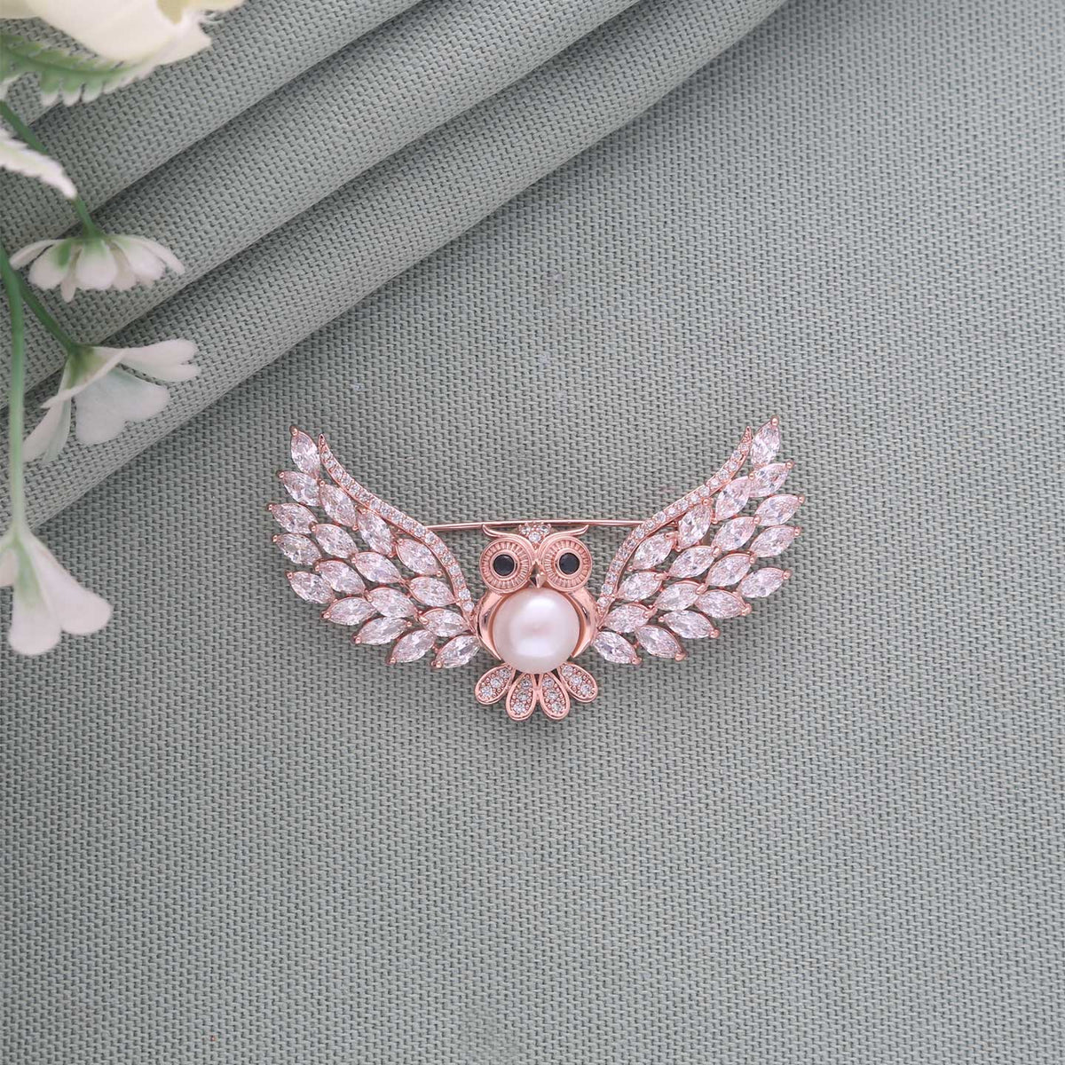 Owl Bird Brooch - ESKU30250697