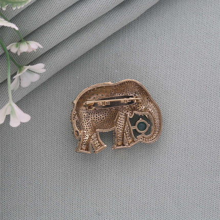 Regal Elephant Brooch - ESKU30250703