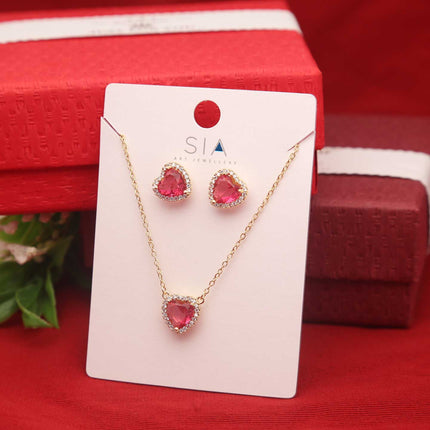 Heart Pendant Set - ESKU30250710