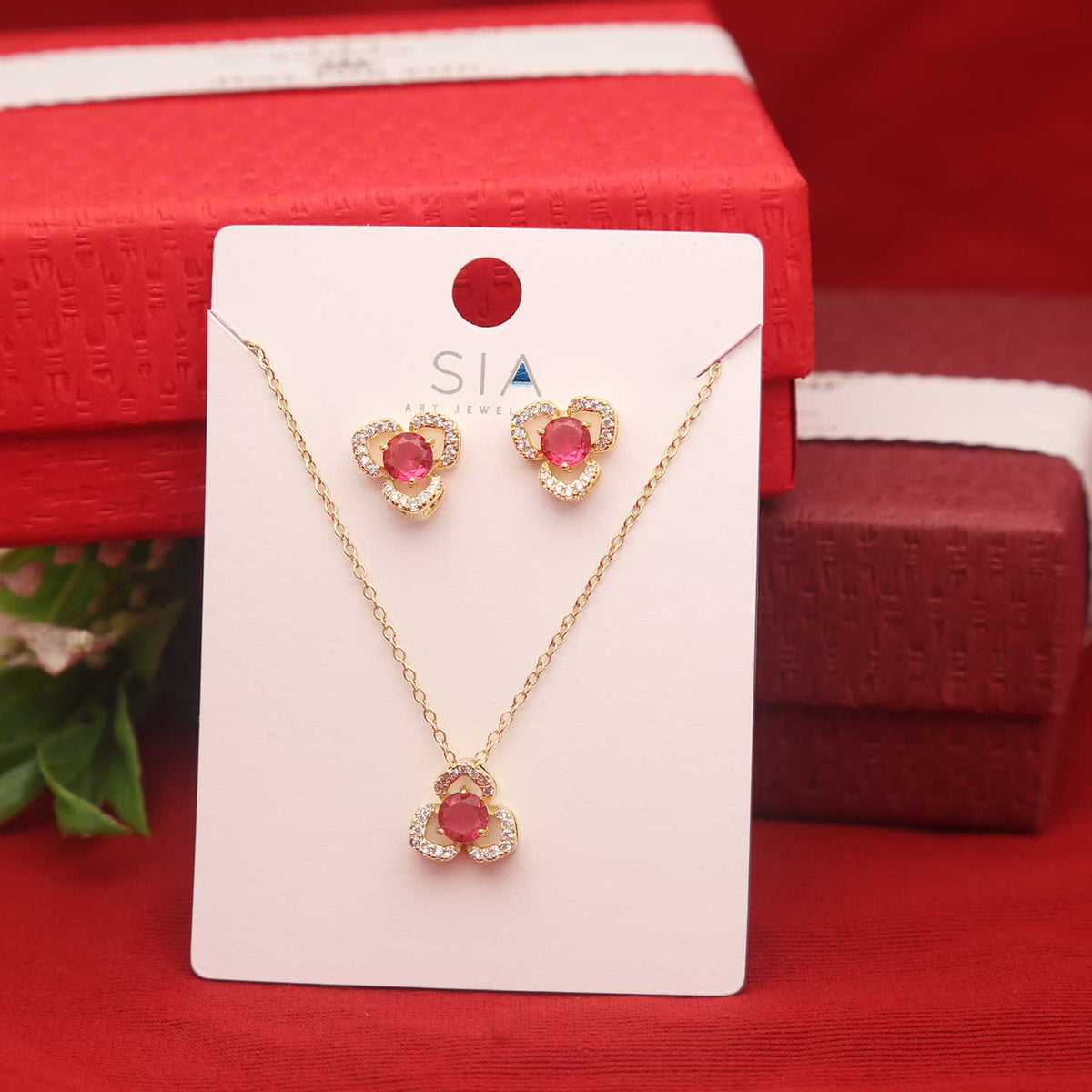 Flower Pendant Set - ESKU30250715