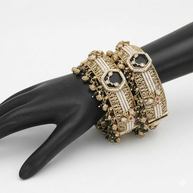 Kashmiri Classic Heritage Bangles - ESKU30250767
