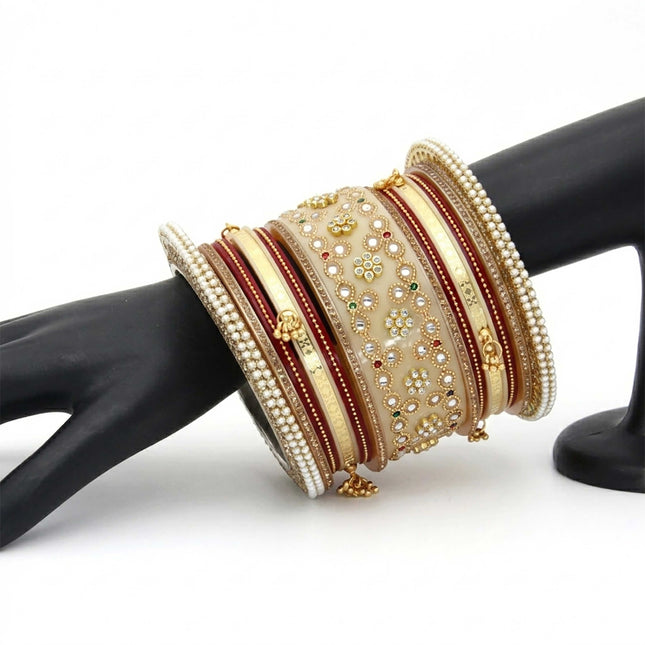 Punjabi Bridal Chooda Bangles - ESKU30250772