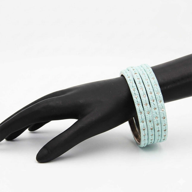 Designer Lakh Bangles Set - ESKU30250776