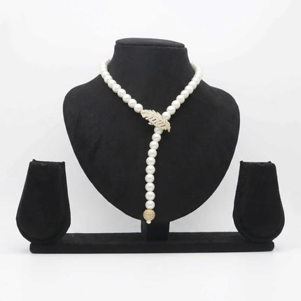 CZ Pendant Pearl Mala - ESKU30250798
