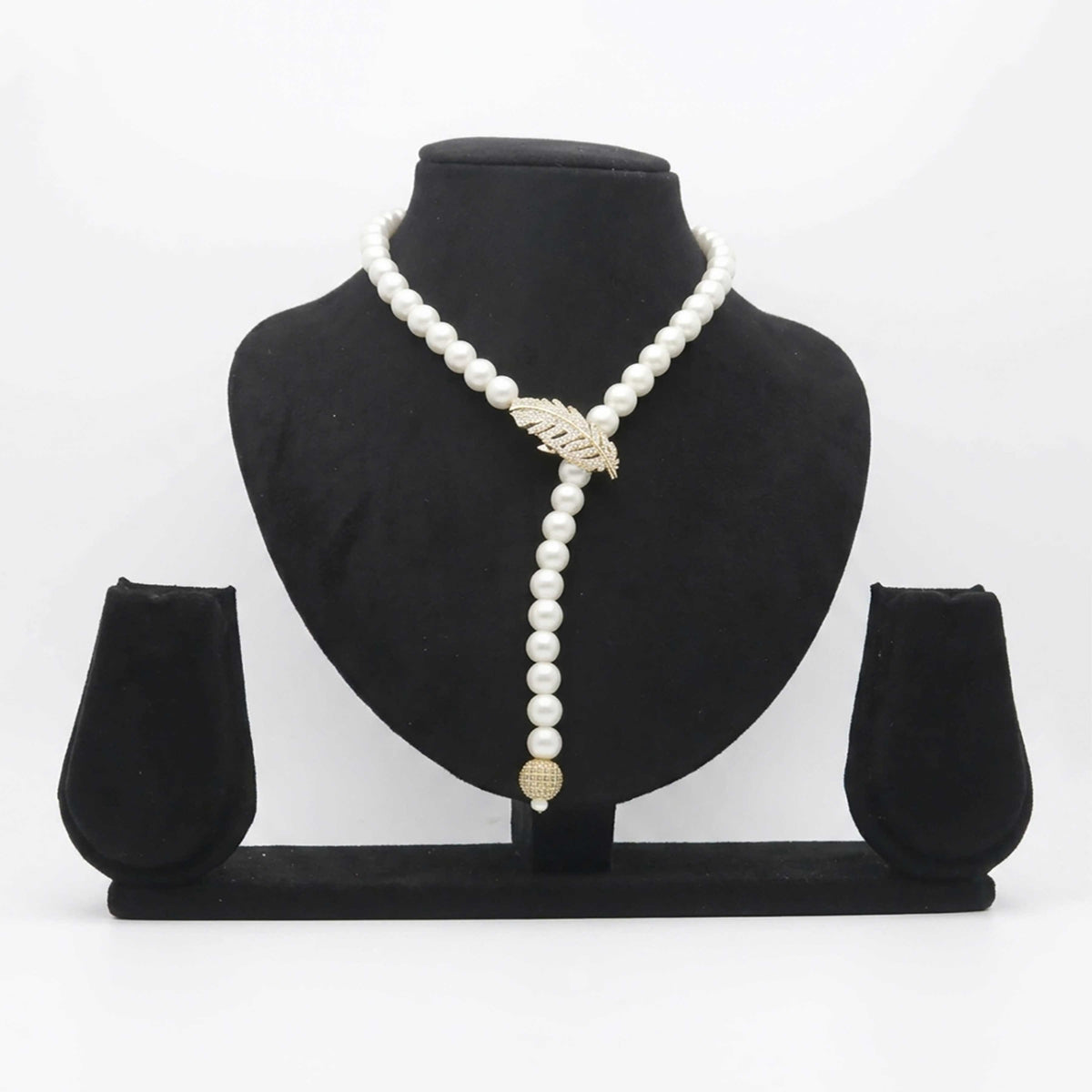CZ Pendant Pearl Mala - ESKU30250798