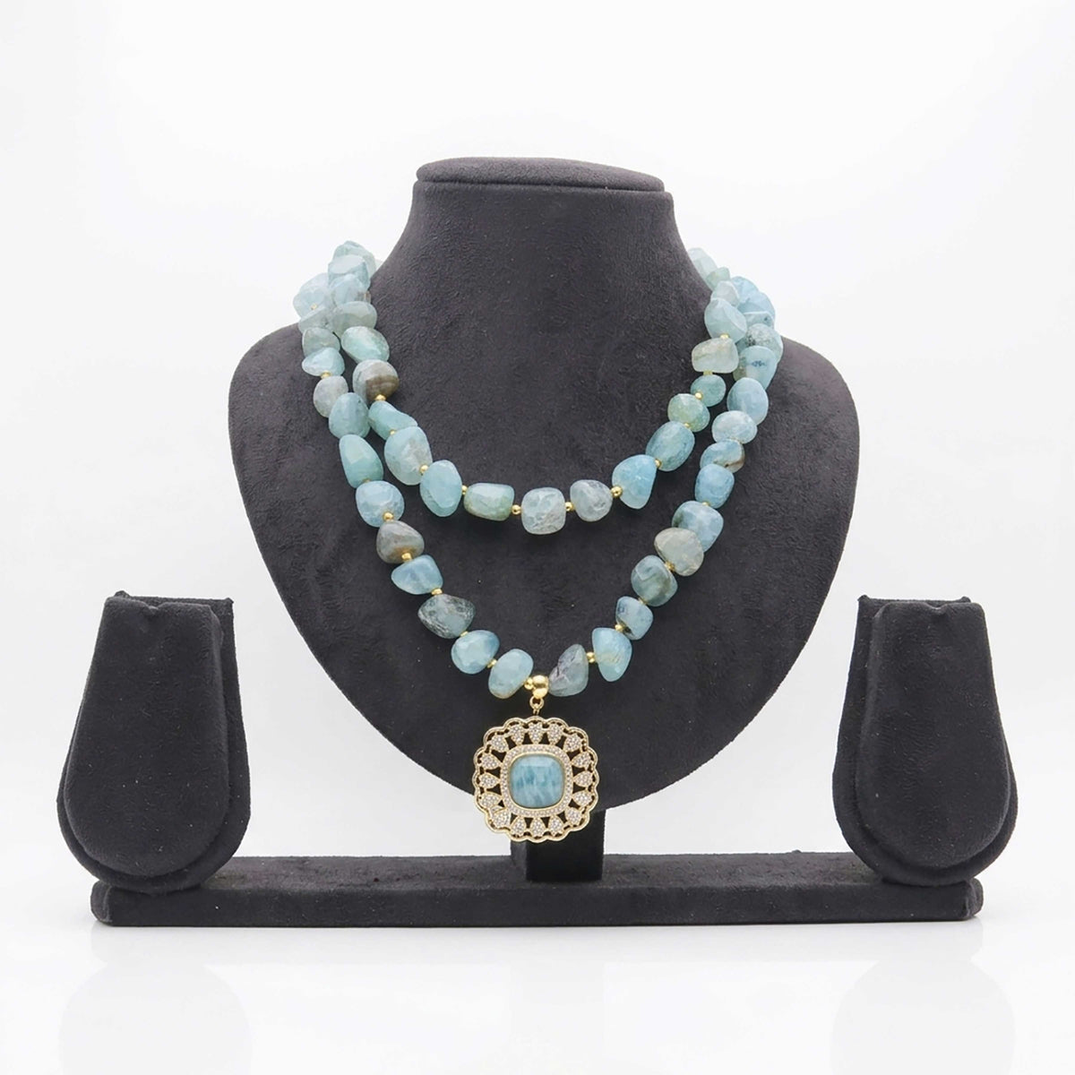 Emerald Beads Mala - ESKU30250800