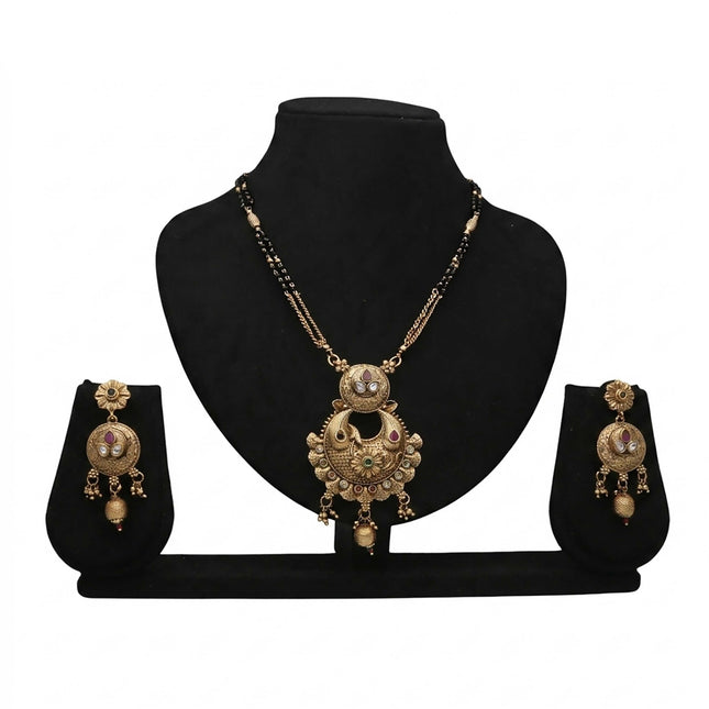 Rajwadi Style Long Mangalsutra - ESKU30250812