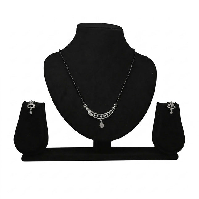 CZ Designer Mangalsutra Set - ESKU30250813