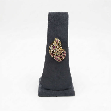 Antique CZ Saree Brooch - ESKU30250818