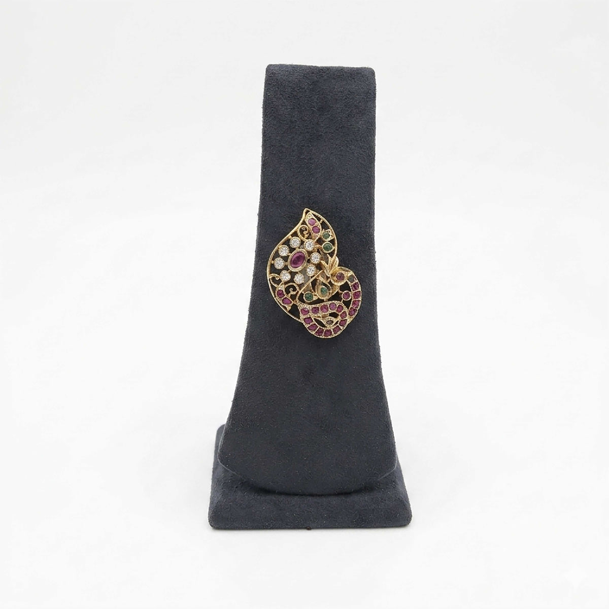 Antique CZ Saree Brooch - ESKU30250818