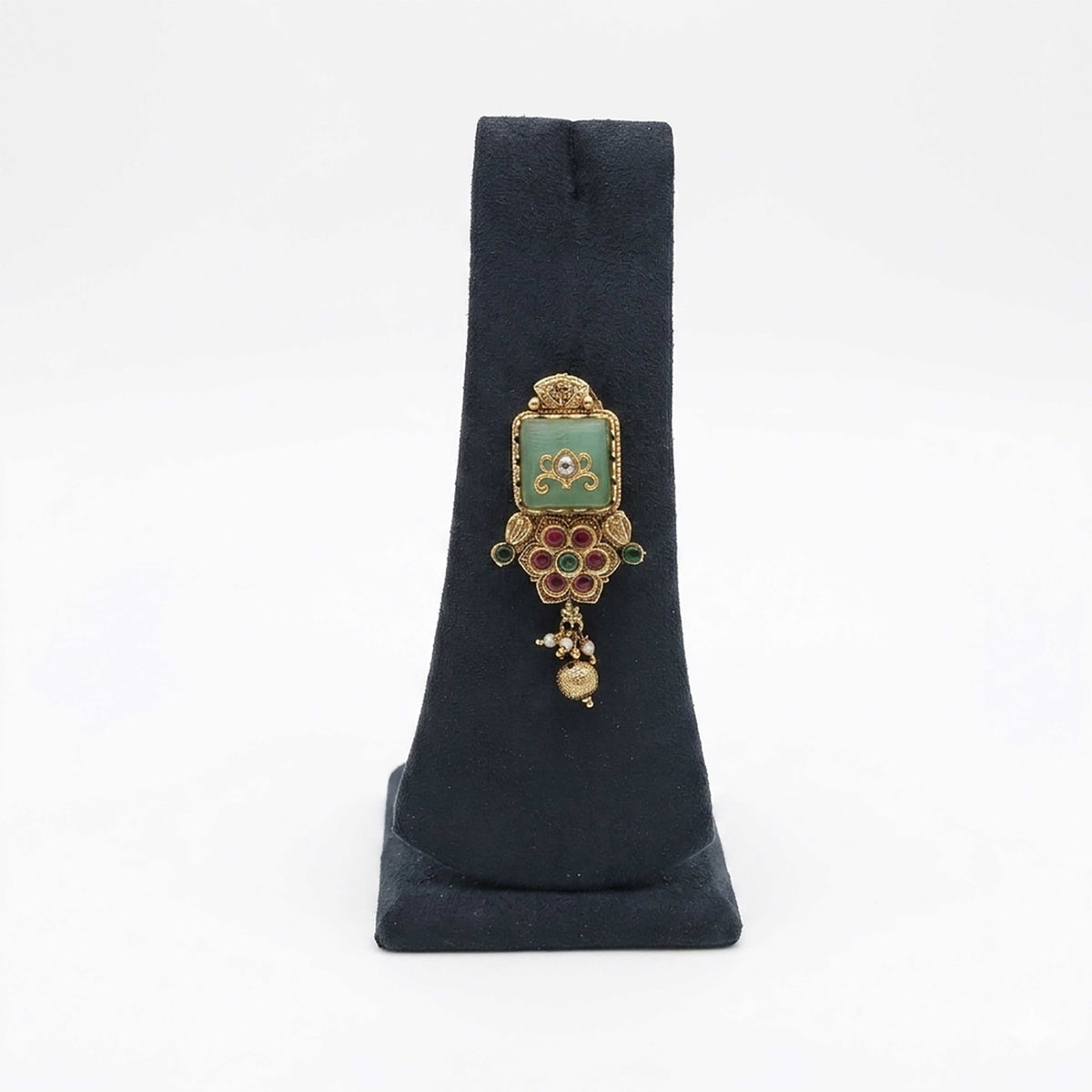 Pearl Drop Saree Brooch - ESKU30250829