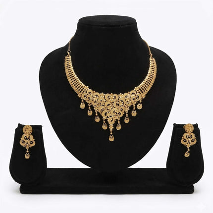 Classic Party Wear Necklace Set - ESKU30250847