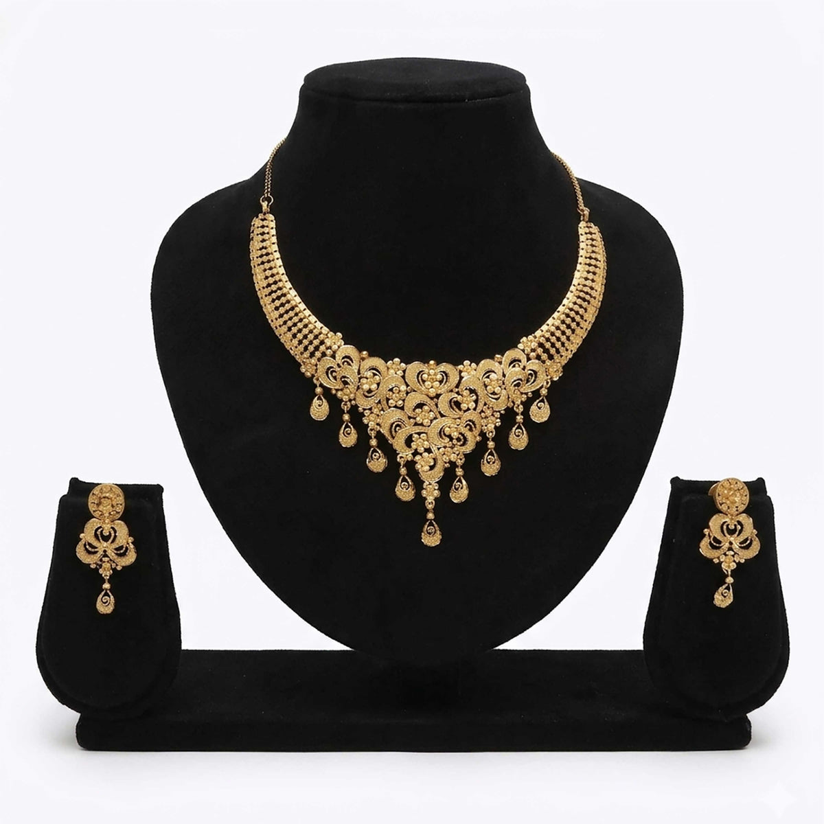 Classic Party Wear Necklace Set - ESKU30250847