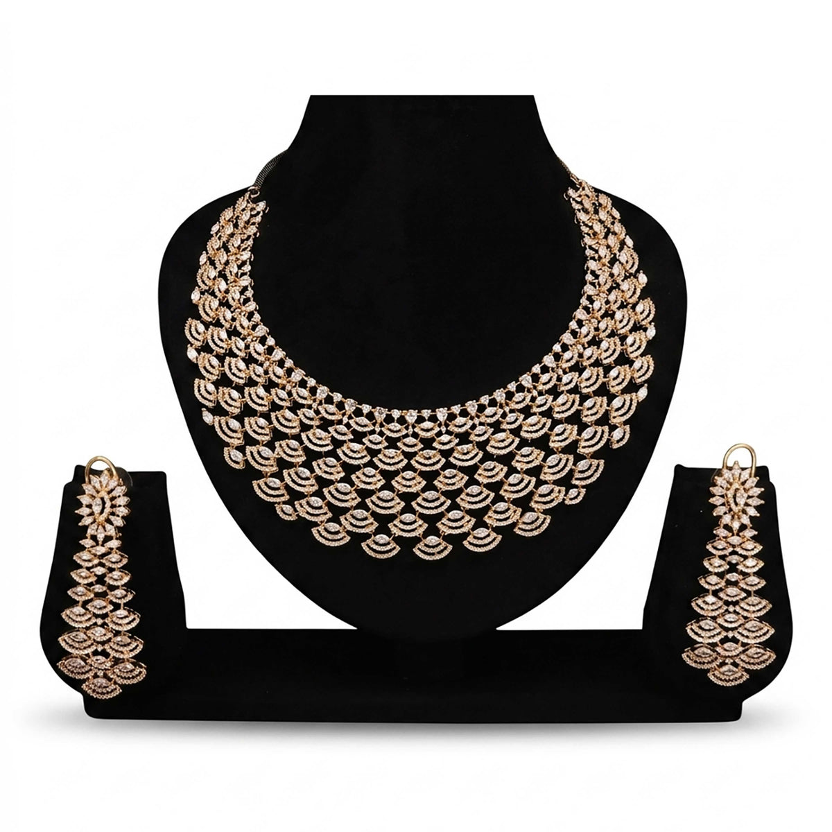 CZ Necklace Set - ESKU30250849