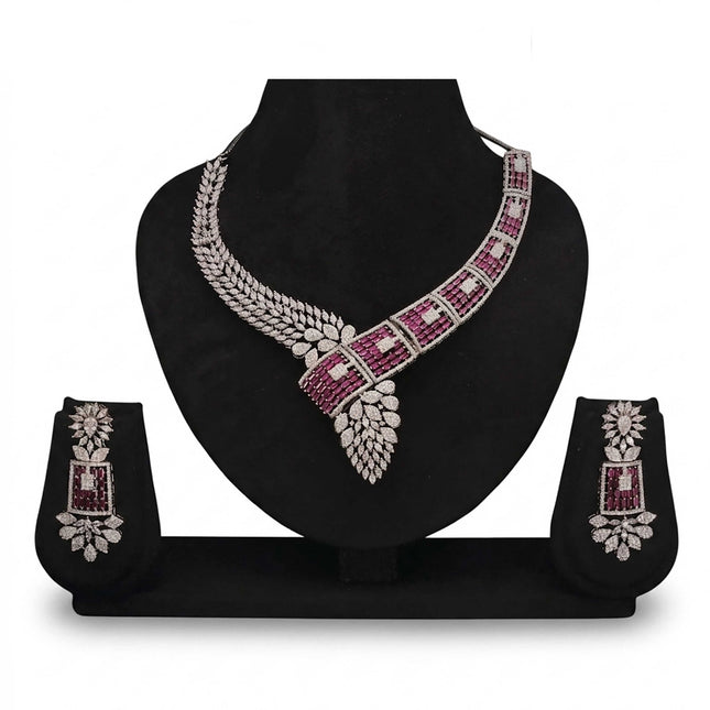 Cz Classic Necklace Set - ESKU30250861