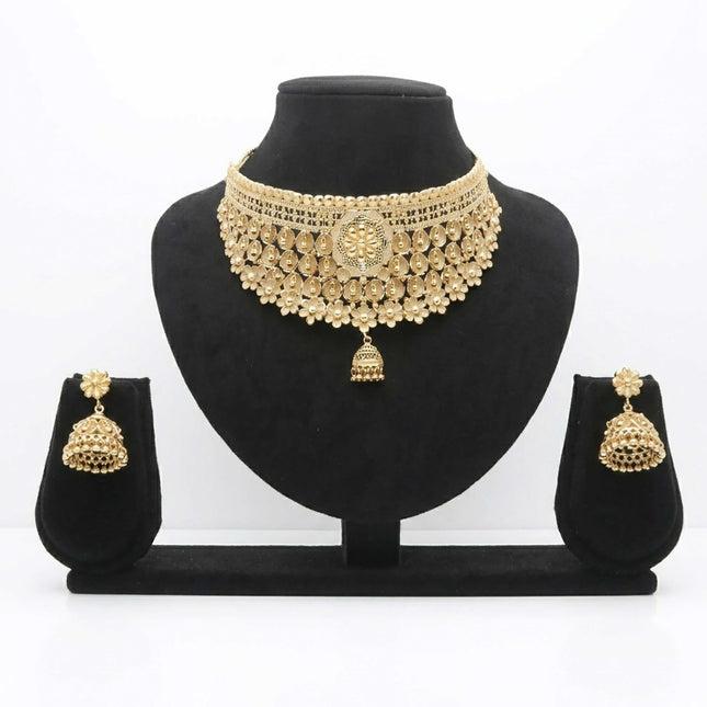 Choker Desginer Necklace Set - ESKU30250863