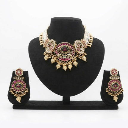 Pearl Heritage Chokar Set - ESKU30250868