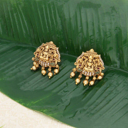 Drops Antique Temple Earring - ESKU30250884