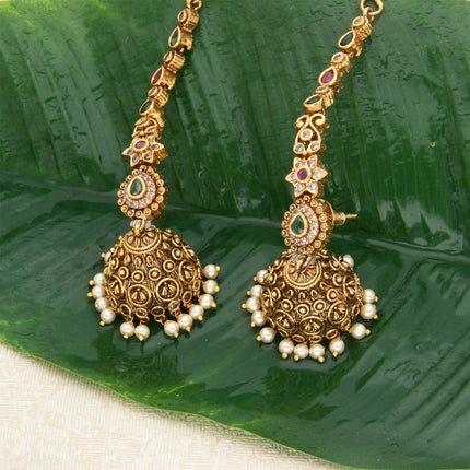 Antique Jhumka Earrings - ESKU30250889