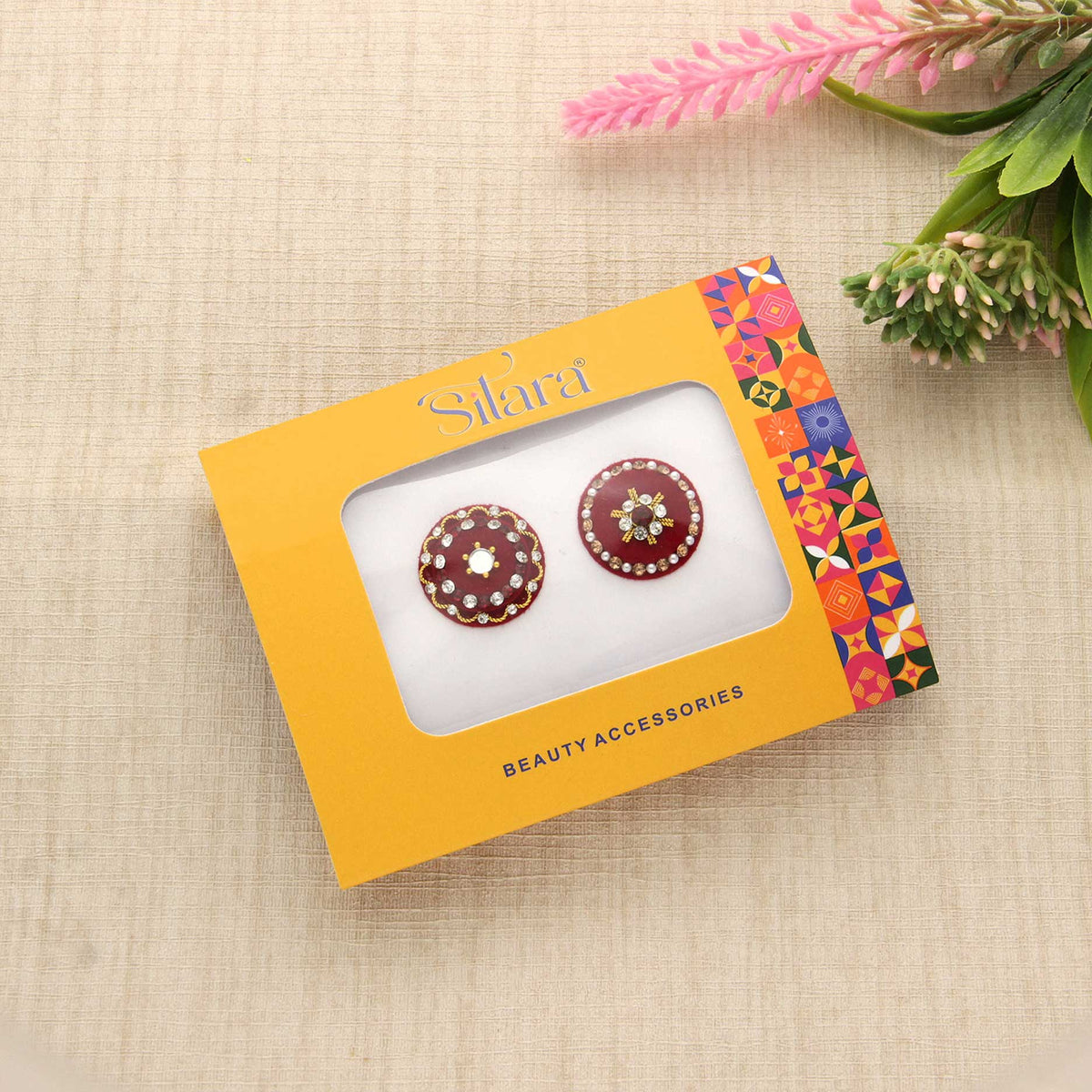 Round Fancy Bindi - ESKU30250921