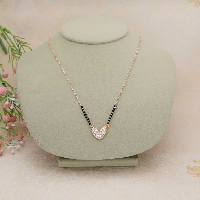 Elegant Heart Mangalsutra - ESKU30250964