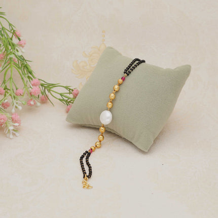 Pearl Mangalsutra Bracelet - ESKU30250975