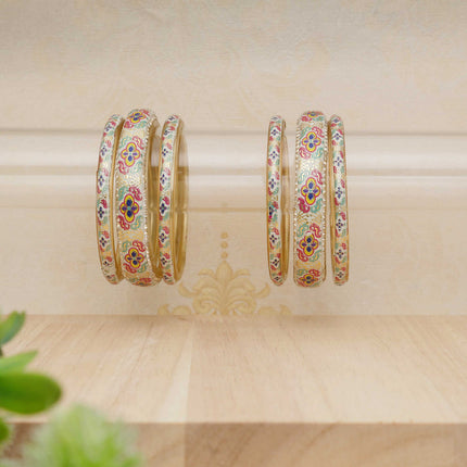 Hand Painted Floral Bangles - ESKU30251014