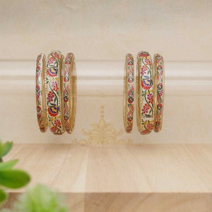 Stylish Glass Bangles - ESKU30251018
