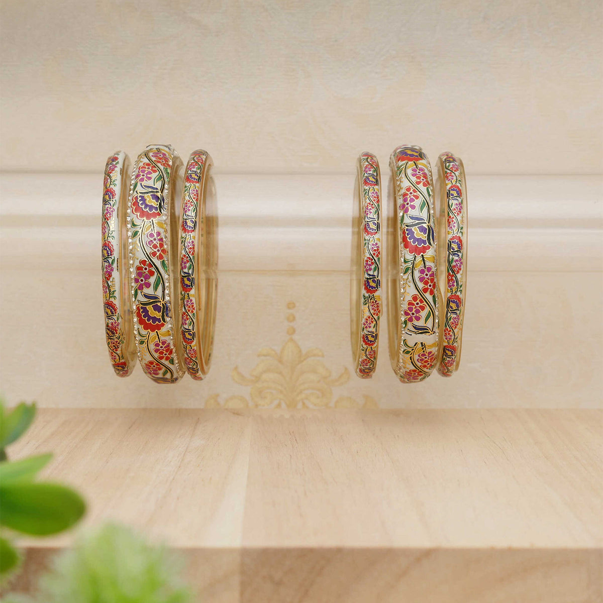 Stylish Glass Bangles - ESKU30251018