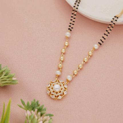 Elegant Pearl Mangalsutra - ESKU30251040
