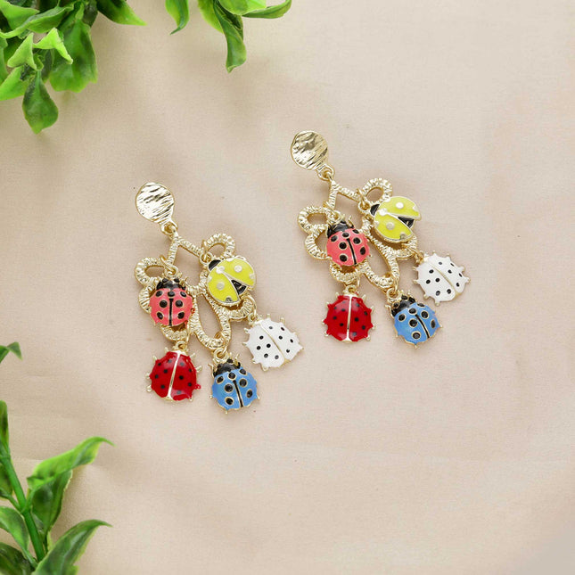 Lucky Little Ladybugs Earrings - ESKU30251061