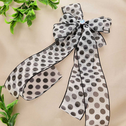 Stylish Polka Dot Hair Bow - ESKU30251078