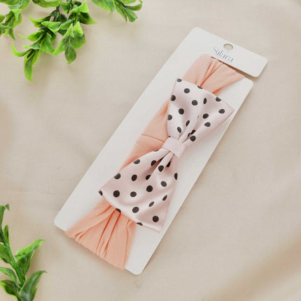 Polka Dot Baby Bow Headband - ESKU30251079