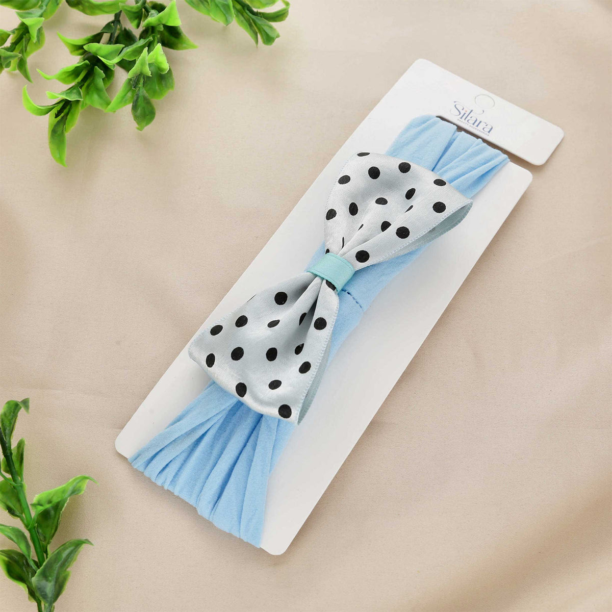 Polka Dot Baby Bow Headband - ESKU30251079