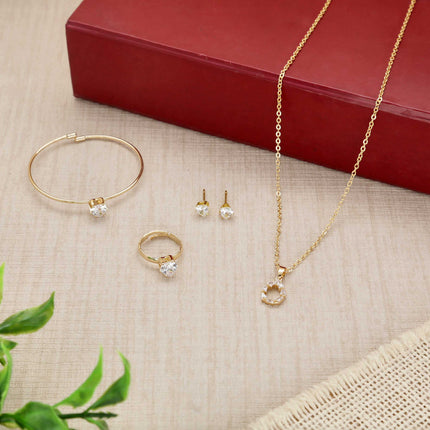 Luxury Gold Jewelry Set - ESKU30251088