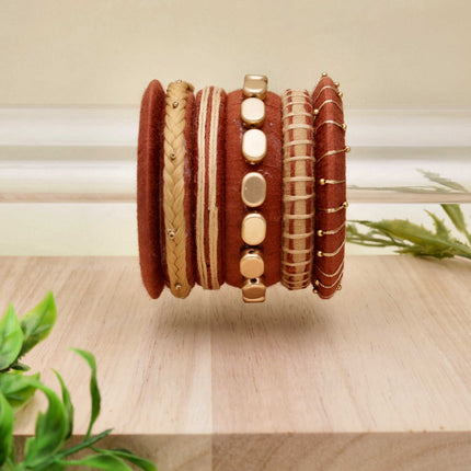 Handmade Cotton Thread Bangles - ESKU30251100