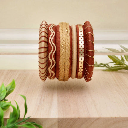 Handmade Thread Bangles - ESKU30251102