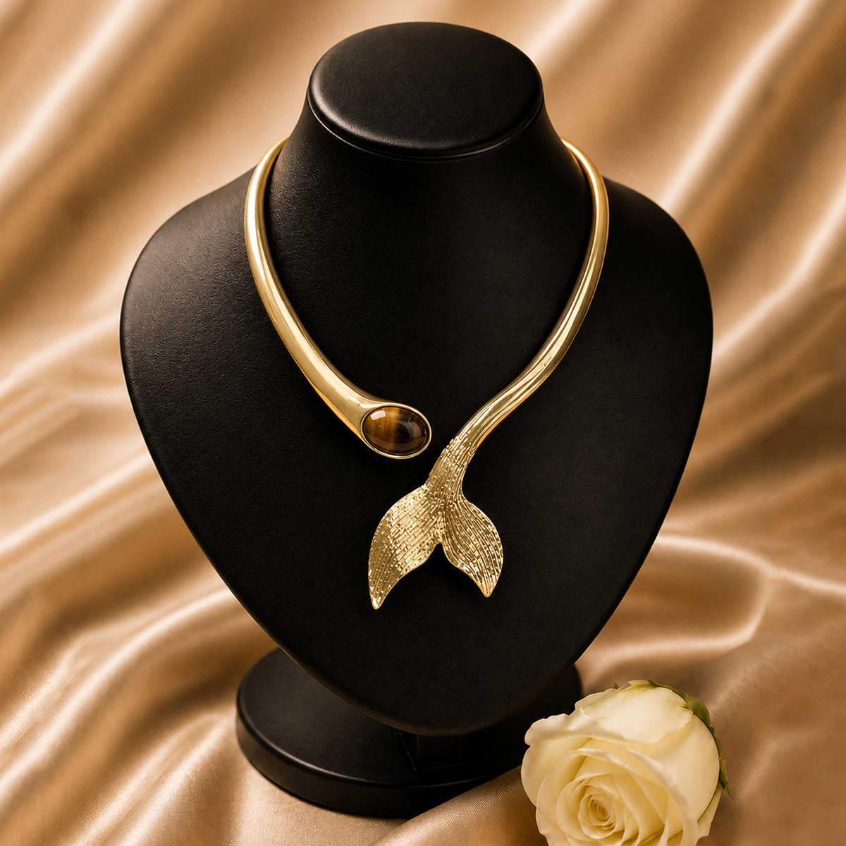 Tail Lucky Charm Pendant Stainless Steel - ESKU30251114