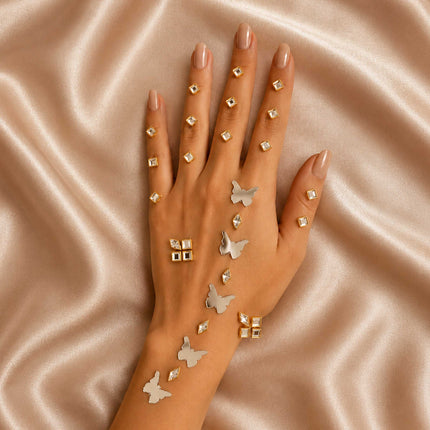 Beautiful Kundan Mehndi Design - ESKU30251120