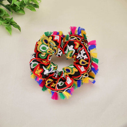 Navratri Embroidery Scrunchie - ESKU30251126