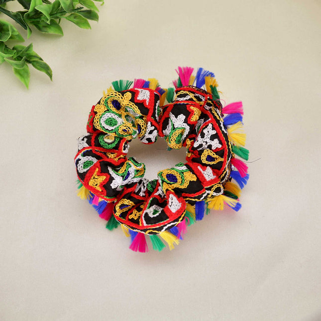 Navratri Embroidery Scrunchie - ESKU30251126