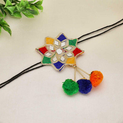 Mirror Work Star-Shaped Bajuband - ESKU30251177