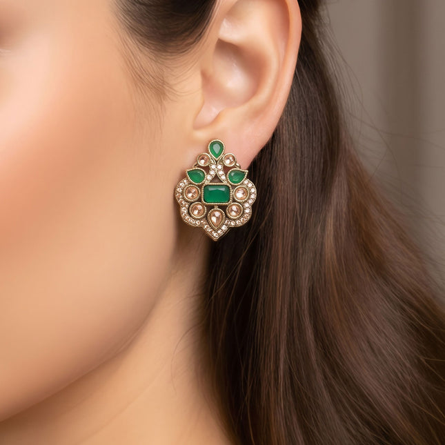 Party Wear Stud Earrings - ESKU30251193
