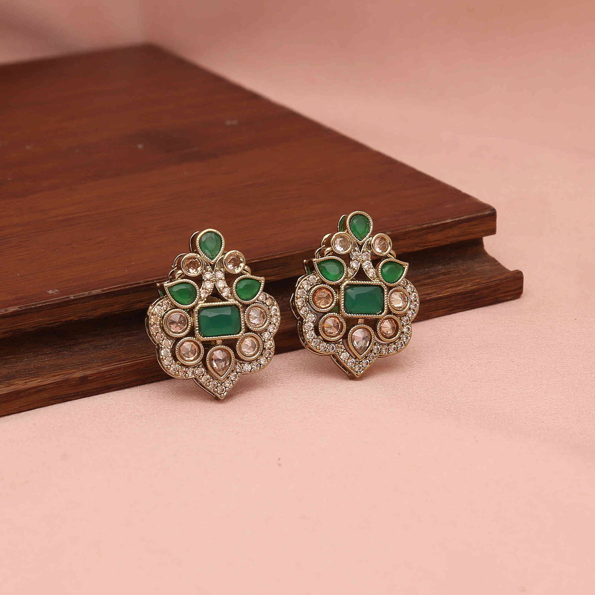 Party Wear Stud Earrings - ESKU30251193