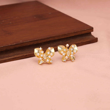 Butterfly Stud Earrings - ESKU30251200