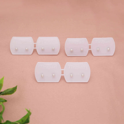 Pack 6 Mine Pearl Stud Earrings - ESKU30251209