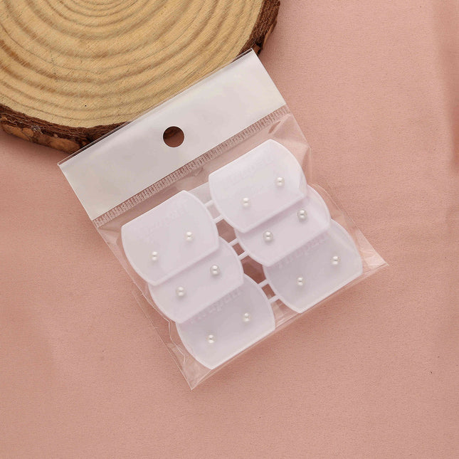 Pack 6 Mine Pearl Stud Earrings - ESKU30251209