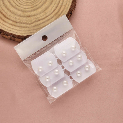 Pack 6 8mm Pearl Stud Earrings - ESKU30251211