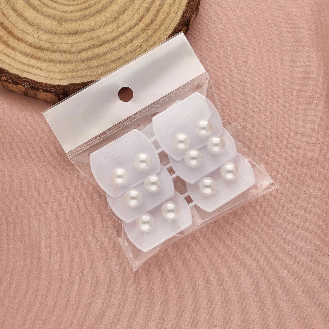 Pack 6 Pearl,Western Stude Earrings - ESKU30251212