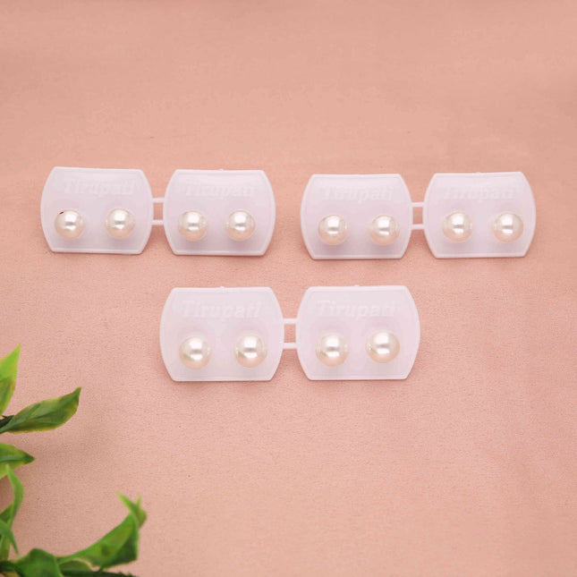 Pack 6 Pearl,Western Stude Earrings - ESKU30251212